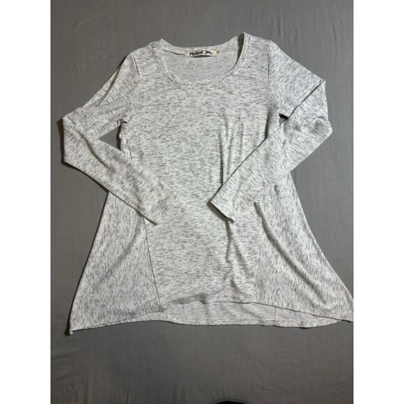 Anthropologie Michael Stars Top Womens XS White Long Sleeve Pullover Shirt - Picture 1 of 6